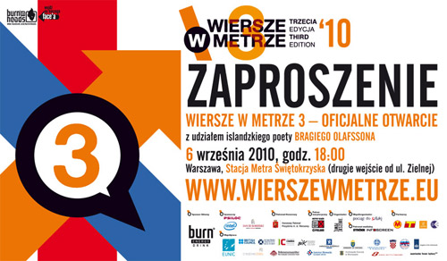 Wiersze w metrze Wiersze w metrze
