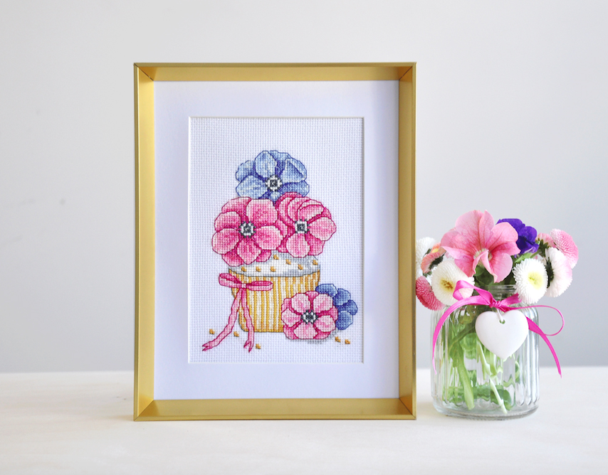 Obrazek haftowany w ramce od NotiCrossStitch Obrazek haftowany w ramce od NotiCrossStitch